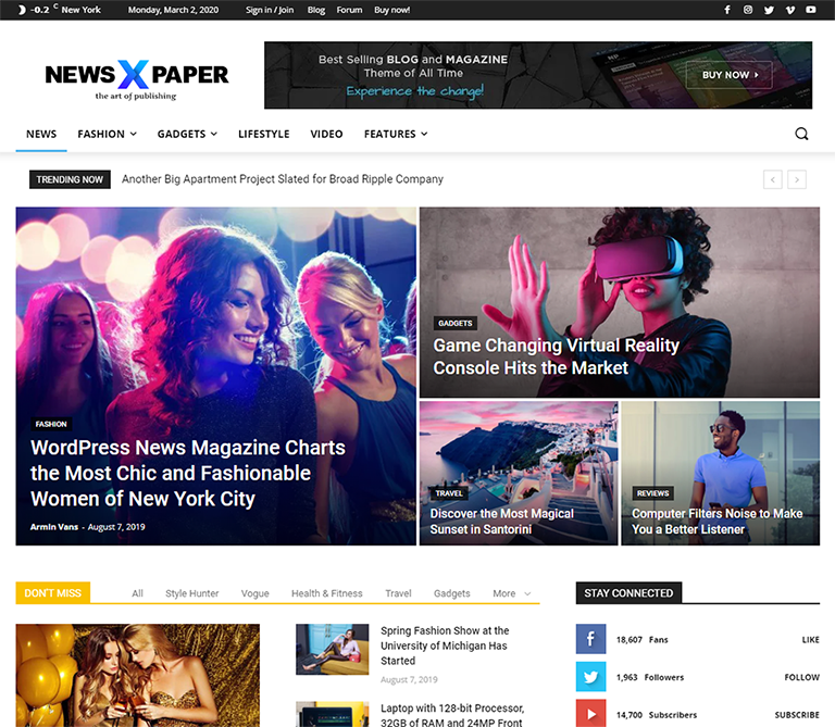 WordPress Newspaper Themes